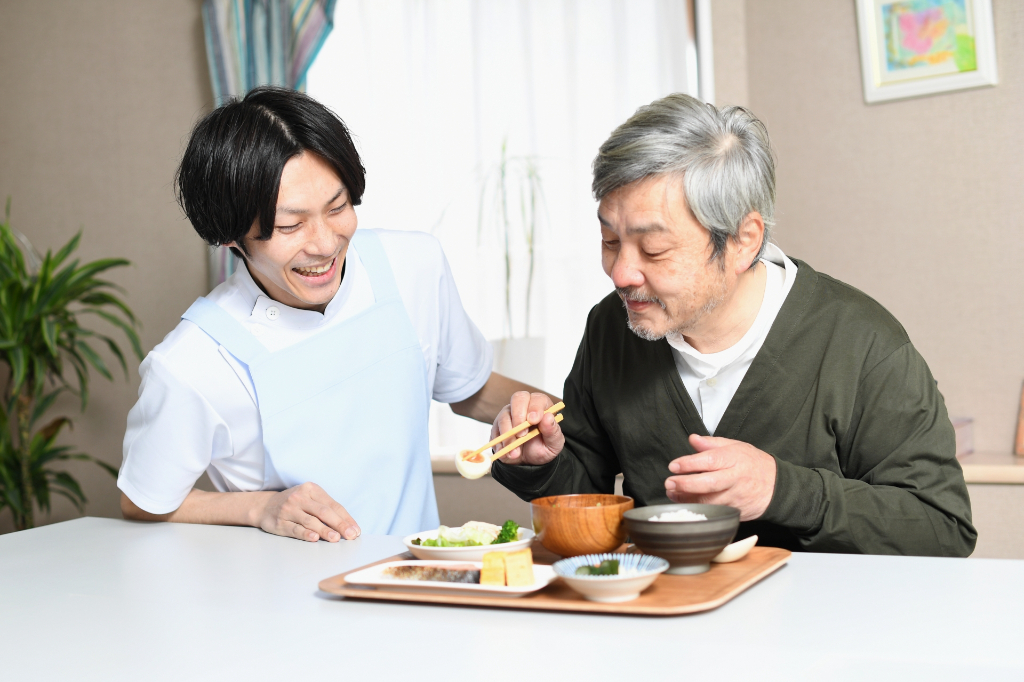 看護師の笑顔